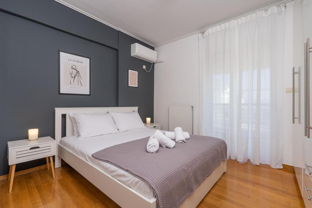אתונה Bright & Elegant 2Bd Apt W/ View מראה חיצוני תמונה